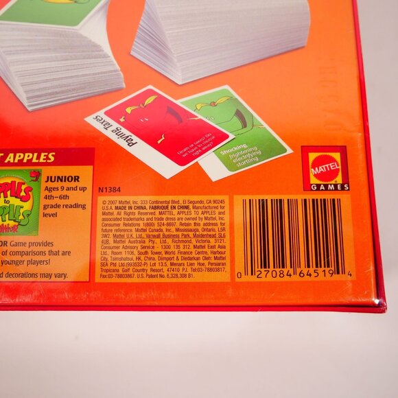Apples To Apples Party Box Game Of Hilarious Comparisons New in Sealed Box - Picture 5 of 7